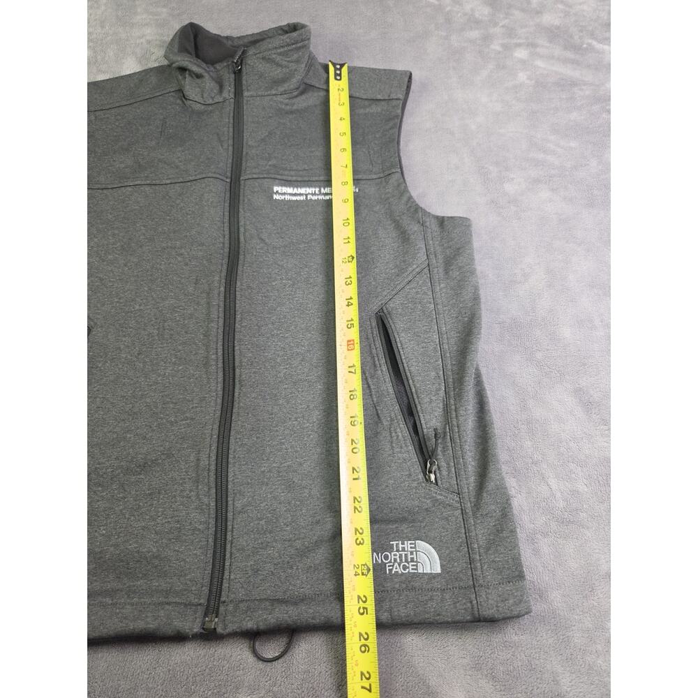 The North Face Men's Size M WindWall Softshell Vest Grey Winter C37-38 - Picture 2 of 11